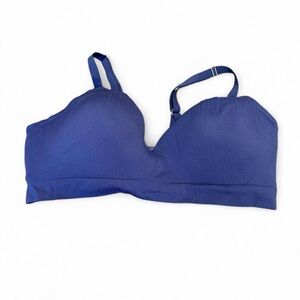 Periwinklenavy blue joyspun wireless lounge bra